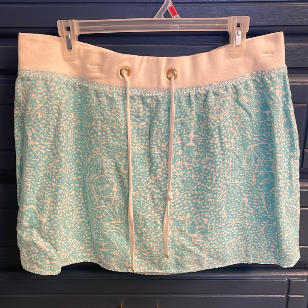 Lilly Pulitzer linen skirt